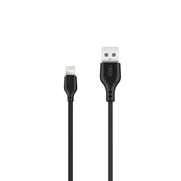 Xo NB103 USB - Lightning-kaapeli (2.1A) 1m, musta