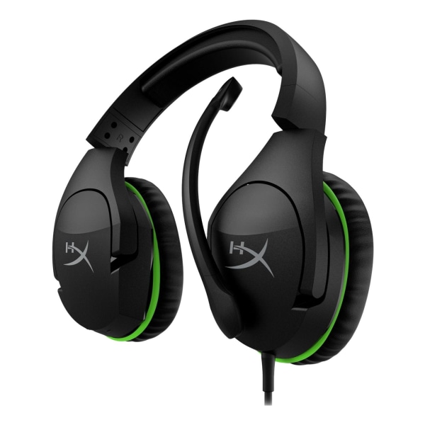 HyperX CloudX Stinger Gaming Headset, sort/grøn