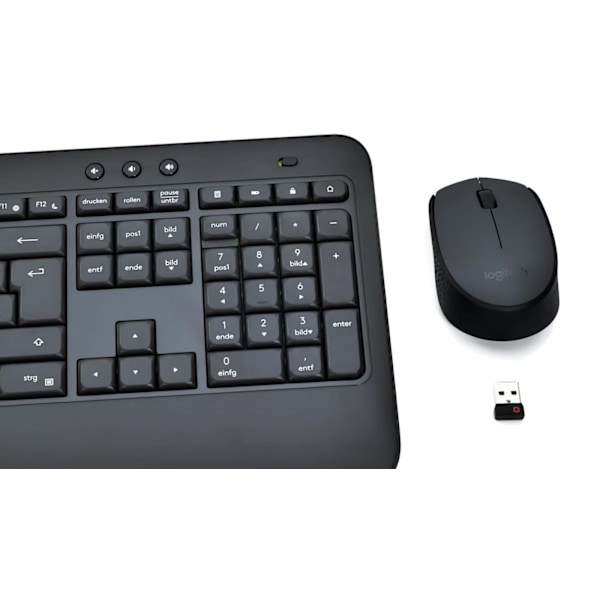 Logitech MK540 Tangentbord & mus, Trådlöst