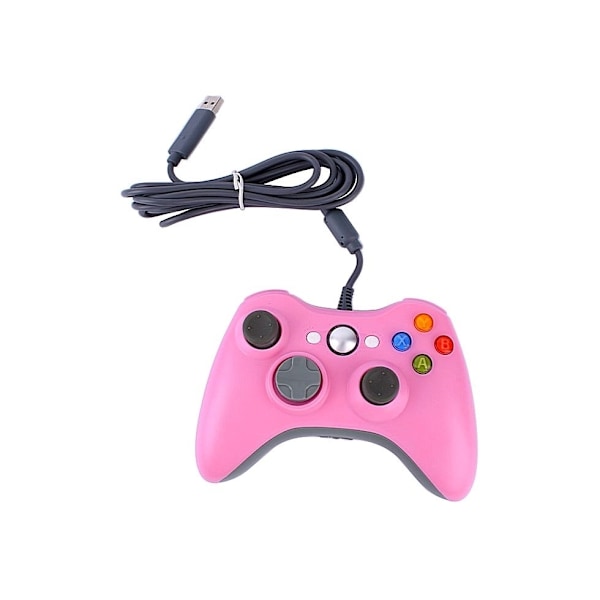Rosa håndkontrol til Xbox 360
