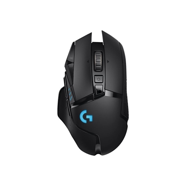 Logitech Gaming Mouse G502 LIGHTSPEED - optisk - 11 knappar - trådlös Sort