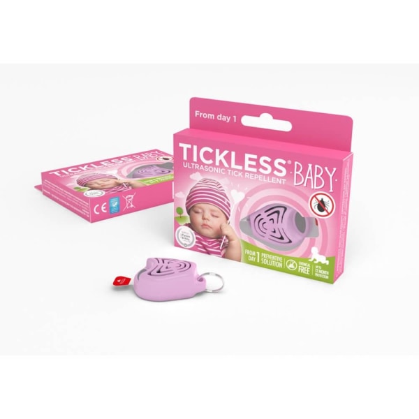 TICKLESS Flåtbeskyttelse Baby/Kid Pink
