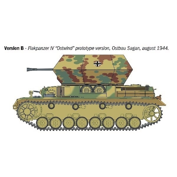 ITALERI 1:35 Flakpanzer IV Ostwind