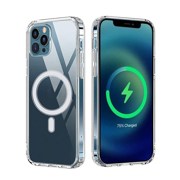Anti Shock 1,5 mm MagSafe Shell iPhone 16 Pro Max, läpinäkyvä Transparent