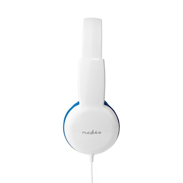 Nedis On-Ear Langalliset Kuulokkeet | 3.5 mm | Kaapelin pituus: 1.20 m | 82 dB | Sininen Vit