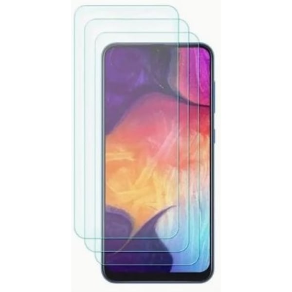 3-pack Skärmskydd Härdat glas 2,5D för Samsung Galaxy A20/A30/A3 Transparent