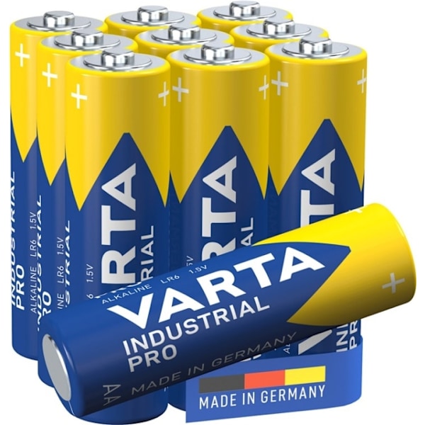 Varta LR6/AA (Mignon) (4006) batteri, 10 st. box alkaliskt manganbatteri, 1,5 V