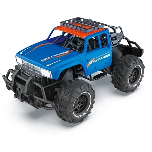 RC Big Foot Buggy 1:12, Blå/röd