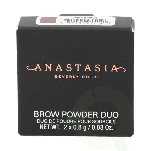 Anastasia Beverly Hills Brow Powder Duo 1.6 gr Dark Brown/2x 0,8
