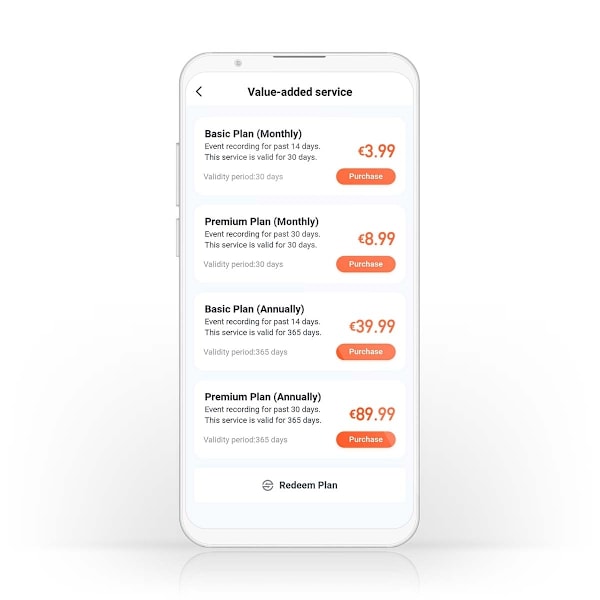 Nedis SmartLife Inomhus Kamera | Wi-Fi | Full HD 1080p | microSD (ingår inte) / Molnlagring (tillval) | Med rörelsesensor | Nattsikt | Vit