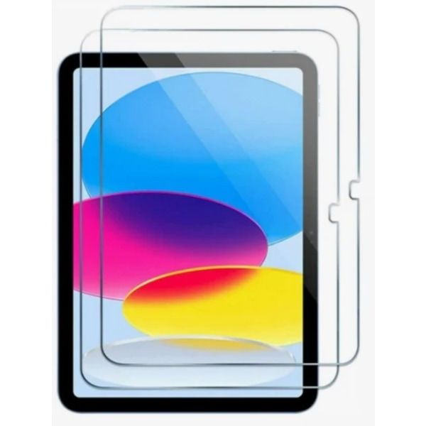 2-pack Skärmskydd i 9H härdat glas för iPad 11" Transparent