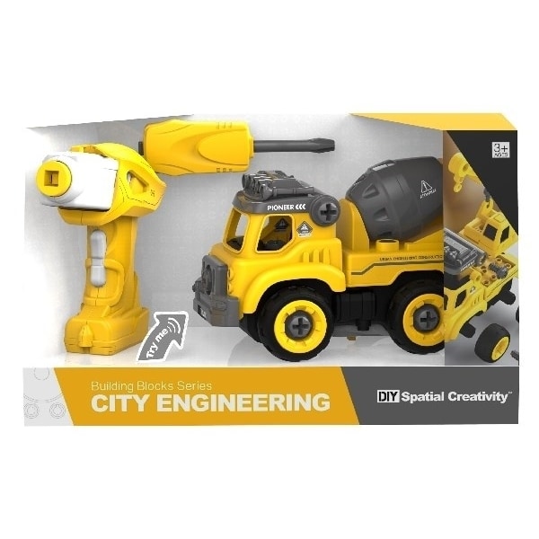 CONTRUCK Cement mixer R/C DIY with sound