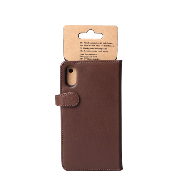 BUFFALO Wallet Læder iPhone XR Brun Brun