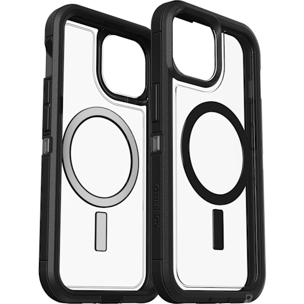 Otterbox Defender XT skyddsfodral, iPhone 15 / 14 / 13, svart / klar Svart