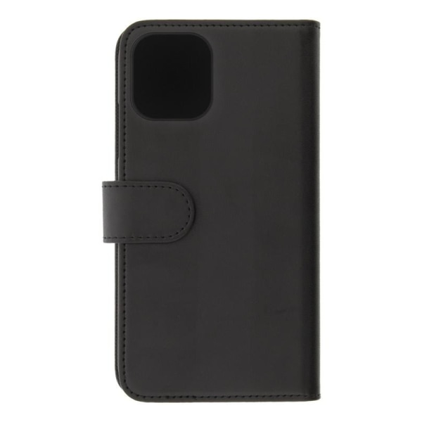 DELTACO 2-osainen lompakkokotelo iPhone 12 minille, magn.kuori, Svart