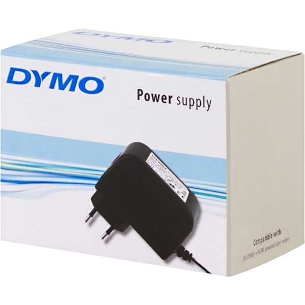 DYMO AC-adapter til Rhino, LabelManager mfl (44076) Sort