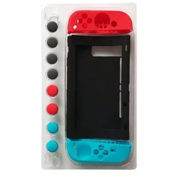 Nintendo Switch Silikonskydd, komplet kit med 11 dele
