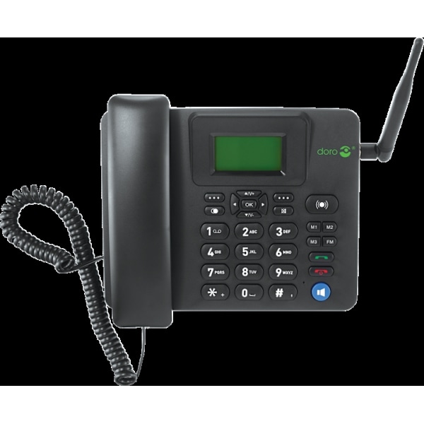 Doro 4100H 4G Desk Phone, Black