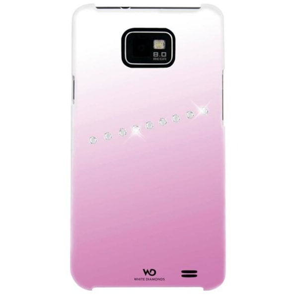 White Diamonds WHITE-DIAMONDS Sash Pink Cover to Samsung SII Rosa