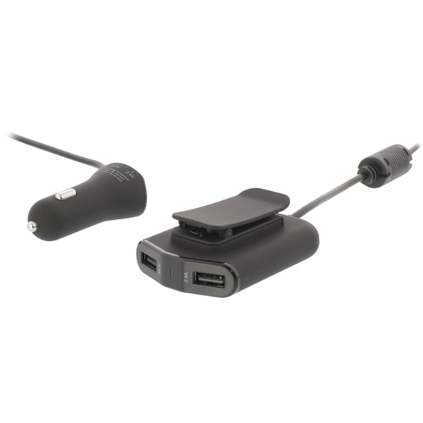 Sweex Billaddare 4-Utgångar 9.6 A USB Svart