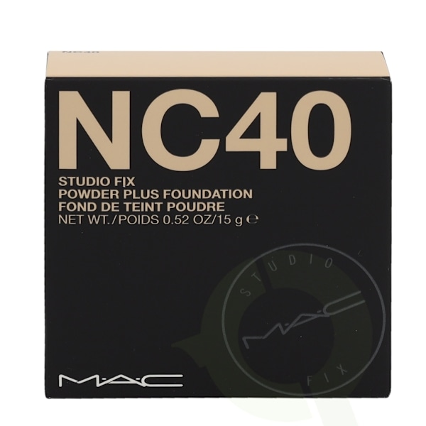 MAC Studio Fix Powder Plus Foundation 15 gr NC40