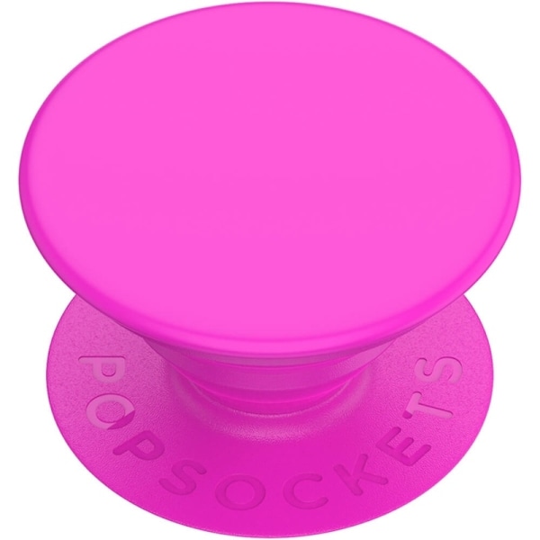 PopSockets Neon Day Glo Pink  Aftageligt Greb m. Standerfunktion