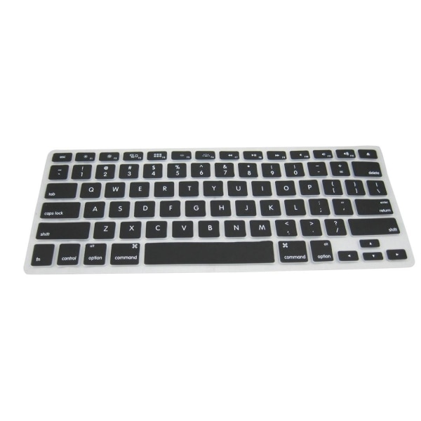 Silikone cover til tastatur, MacBook Pro 13.3 (svart)