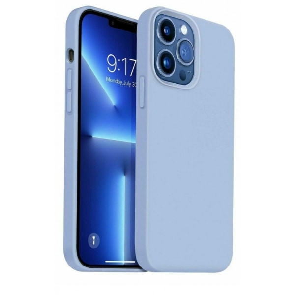 Silikonskal till Iphone 14 Pro Max, Ljusblå Blå