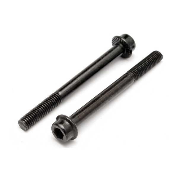 Flanged Cap Head Screw M5X52Mm (2Pcs)