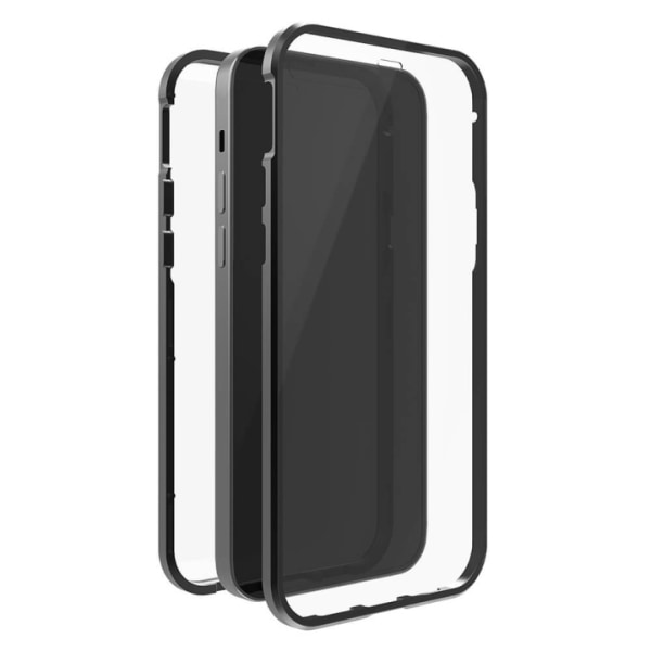 BLACK ROCK 360° Mobilfodral Glas iPhone 14 Pro Transp/Svart Transparent