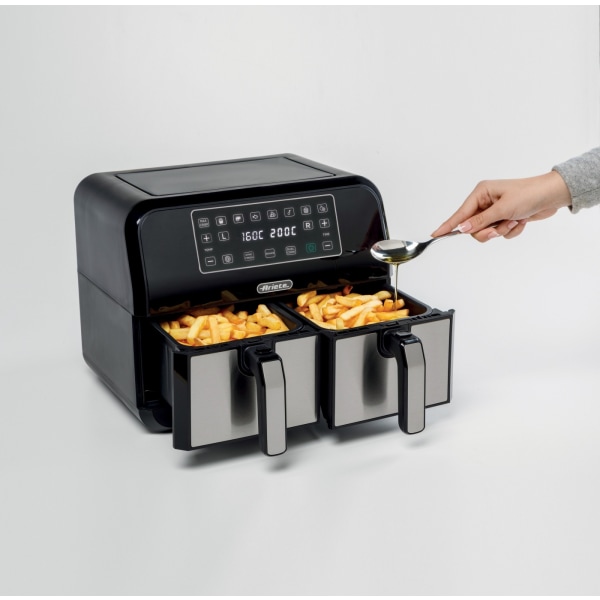 Ariete Air Fryer x 2 drawer metal