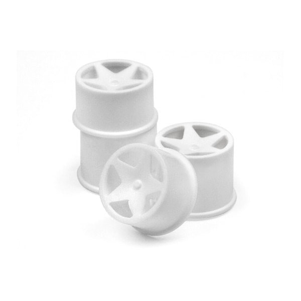 Q32 Super Star Wheel Set F/R White/18X10/18X14 X 4