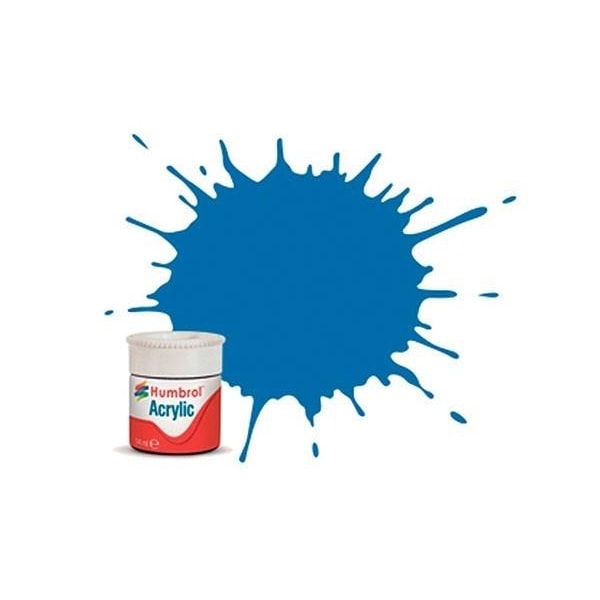 Acrylic maling baltic blue 14ml - Metal-replacemen Blå