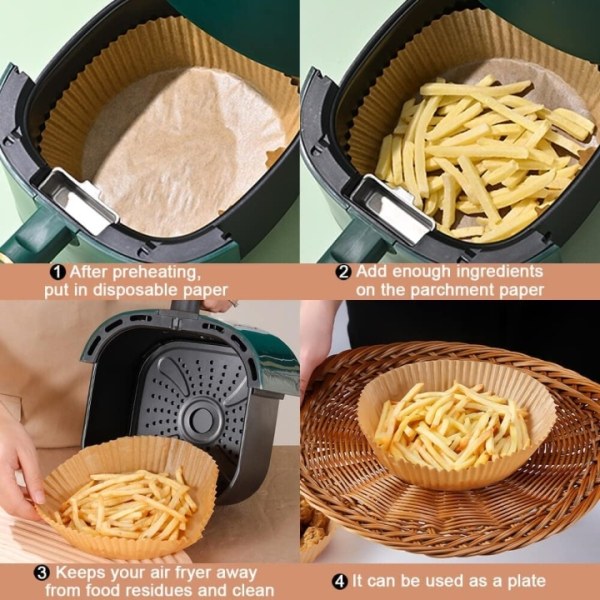 50-pack Airfryer papper