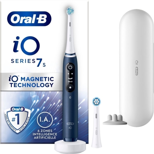 Oral B iO Series 7 - elektrisk tandbørste, blå