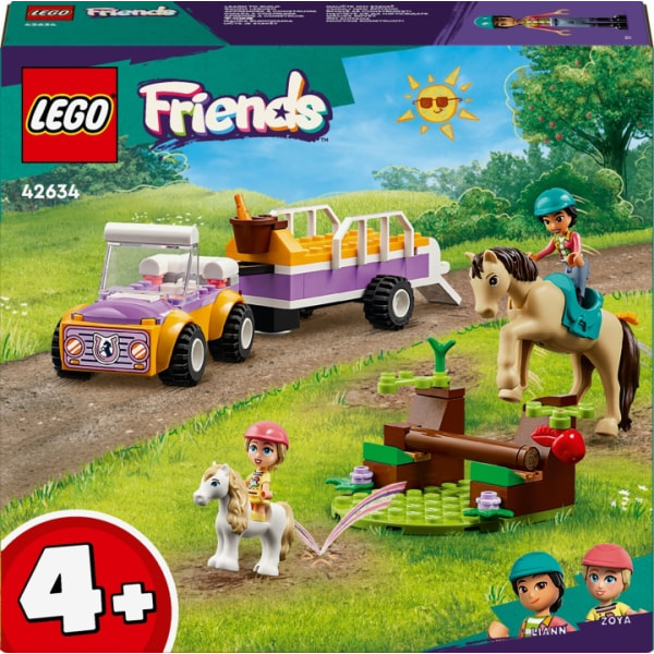 LEGO Friends 42634  - Hevos- ja ponitraileri