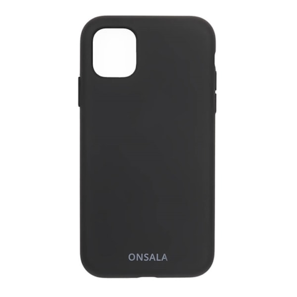 Onsala Mobilcover Silikone Black - iPhone 11 / XR Svart