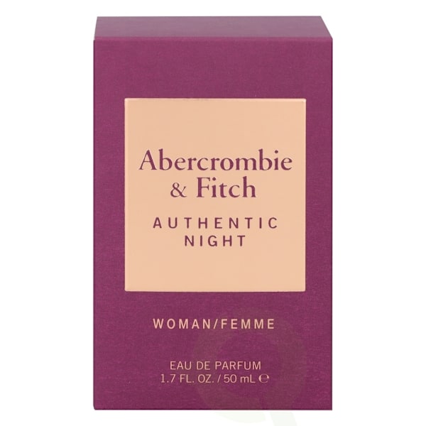 Abercrombie & Fitch Authentic Night Women Edp Spray 50 ml