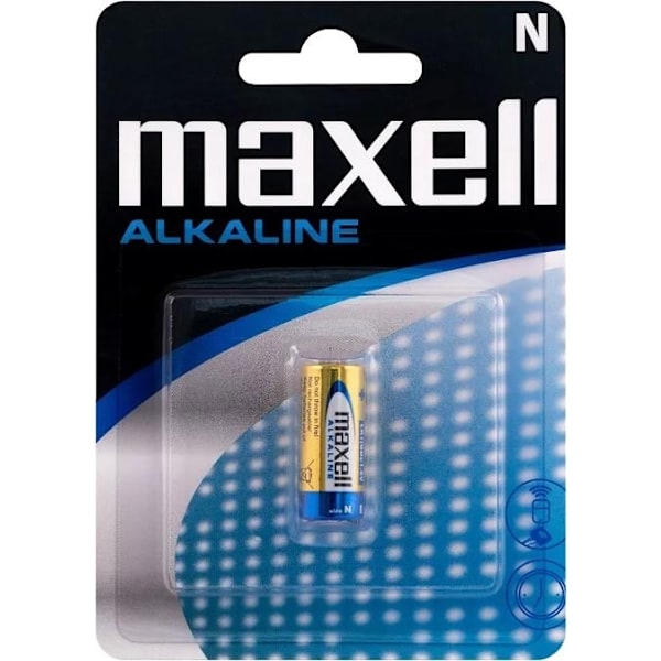 Maxell batterier, SN (LR1), Alkaline, 1,5V, 1-pack