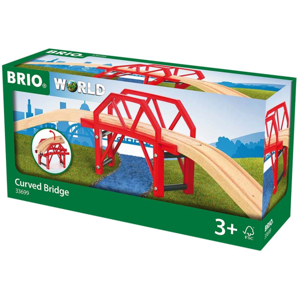 BRIO World 33699 - Kaareva silta
