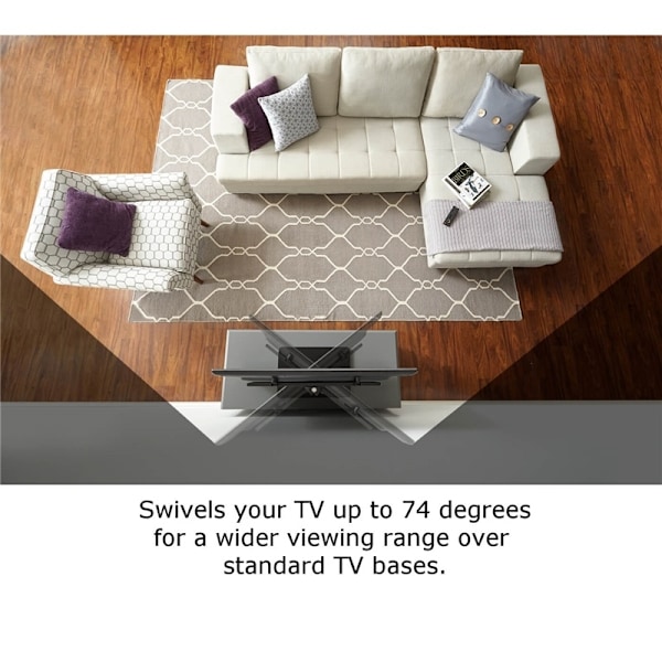 SANUS TV-ställ 32-60" Svängbar VESA 600x400 Svart