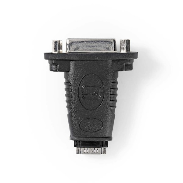 Nedis HDMI™ Adapter | HDMI™ Input | DVI-D 24+1-Pins Hun | Nikkelplateret | Lige | ABS | Sort | 1 stk. | Box
