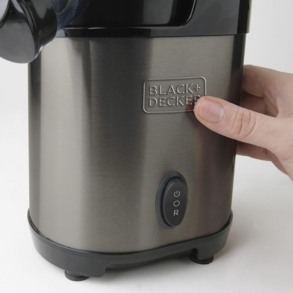 BLACK+DECKER Slow Juicer Borstat Stål