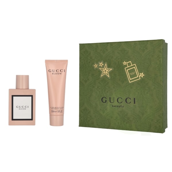 Gucci Bloom Giftset 100ml Edp Spray 50ml/vartalovoide 50ml