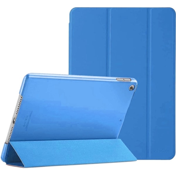"Kolmiosainen suojakotelo ja teline iPad 10.2"" 2019/2020 -mallille, sininen" Blå