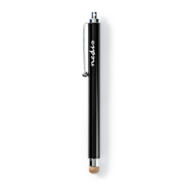 Nedis Stylun Pen | Brugt til: Smartphone / Tablet | kobbertøjs knap | 1 stk. | Med clip | Sort