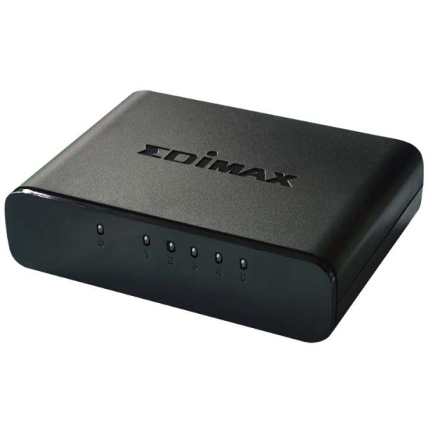 Edimax 5-porttinen 10/100 Mbit Fast Ethernet -pöytäkytkin