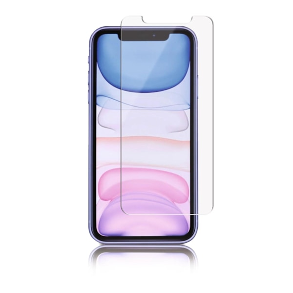 moba iPhone XR/11, Hærdet glas Transparent