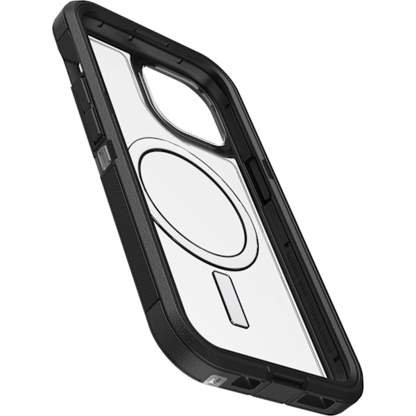 Otterbox Defender XT skyddsfodral, iPhone 15 / 14 / 13, svart / klar Svart