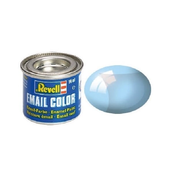 Revell Enamel 14 ml. blue clear Blå